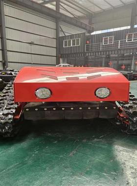 履带遥割控除草机小型果园草坪多能TGI打草驱机开荒四汽油草功机