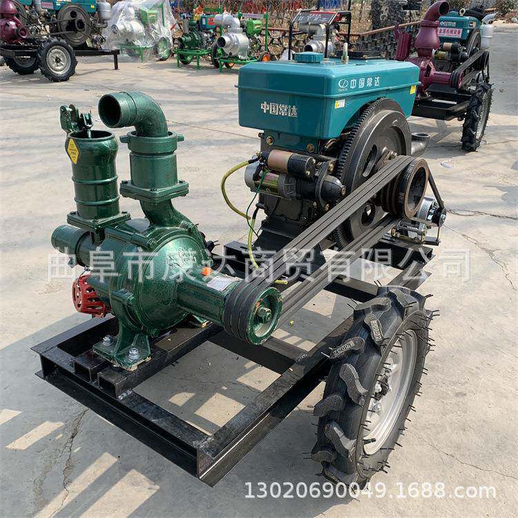 电带机动高压上水喷灌泵输距离1送EBC000米增压拉泵拖机带水泵