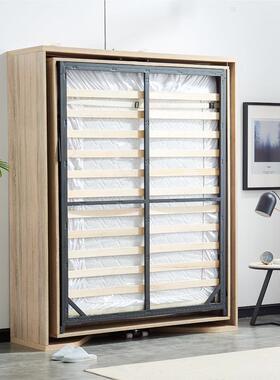 书tb-60264旋转床旋转柜隐形书床床下翻床书节房约客房空间小户型