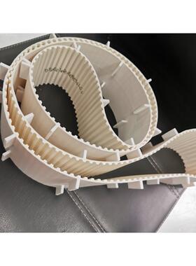 白色线芯聚氨酯PU110宽表T10同步带传2送带面加1高隔板尺JVN寸非