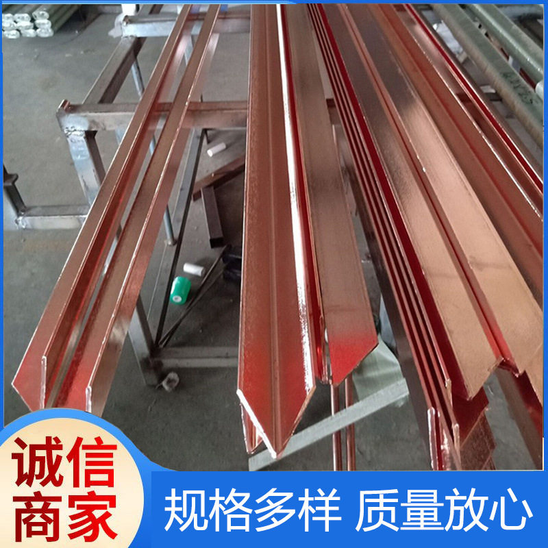 镀铜角钢50*50*5 铜包钢角钢 镀铜角铁 防雷接地 镀铜扁钢接地极
