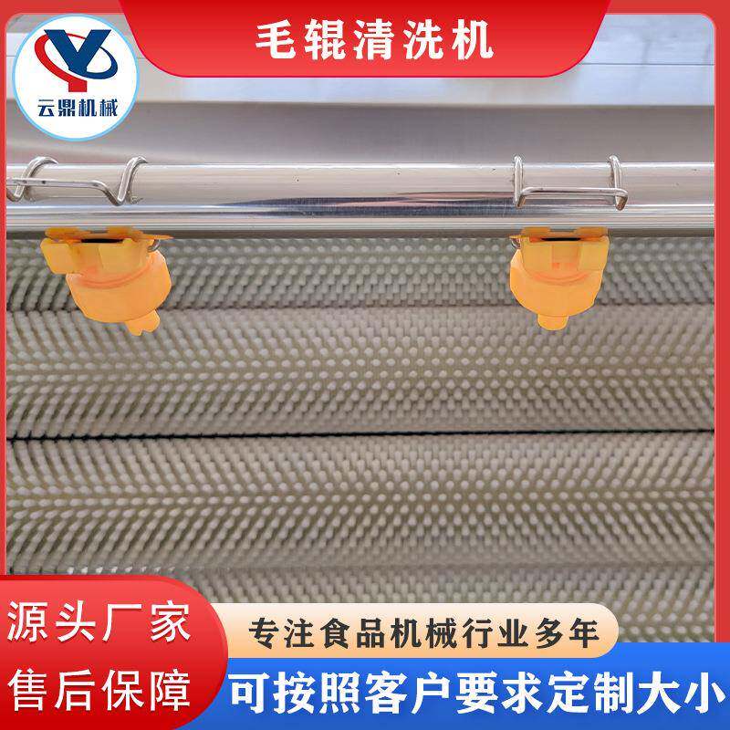型猪头大猪蹄辊清洗EEG机商生用蚝花生去泥毛刷清洗机器毛去皮清