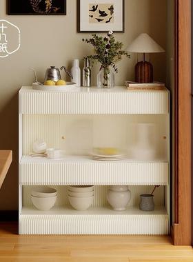 列柜置物架展储物柜柜展台家居货架办边公YCV展陈示柜推拉门架