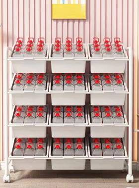 儿玩具可收纳架子宝玩具分类多层大容量儿宝童房落地GIU移动童整