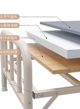 家单人床折叠床屋用办公室午AL100871休床舍简易宿床木板床出租铁