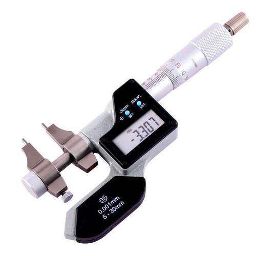 青海青m量数显内测千分尺-0/255-50YKA内mm电子径内孔高精度0.001