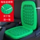 叉车挖机坐垫汽车凉垫夏季 塑料隔热面包车出租车货车透气竹片坐垫