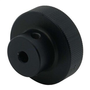 HOK 手轮 50g 带螺纹孔型 压纹 HOK40 铝合金