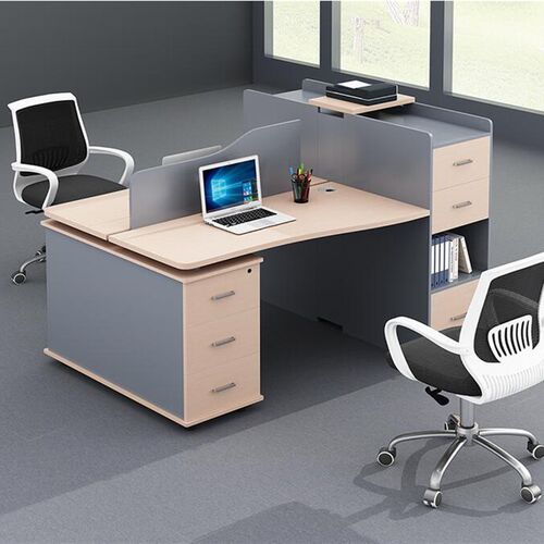 办公家具桌椅组合电脑桌卡座4人位员工办公室桌子工位职员办公桌