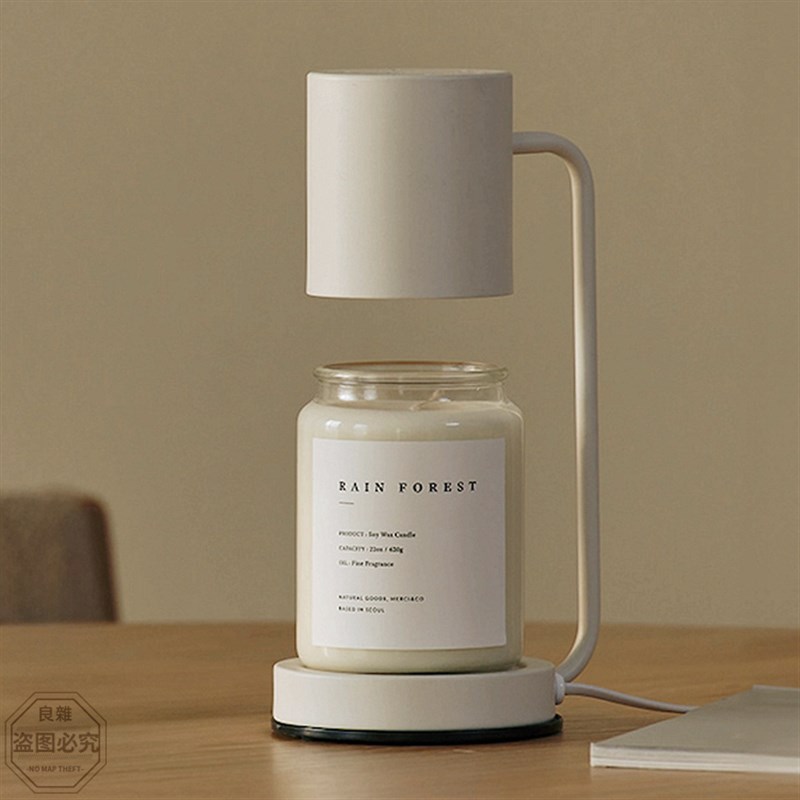热熔香薰灯融蜡灯蜡烛暖灯融烛灯溶蜡夜灯床头台灯香港香氛灯烛台
