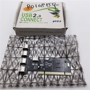 PCI转USB2.0卡4口卡PCI转USB扩展卡NEC芯片 2.0接口免驱动