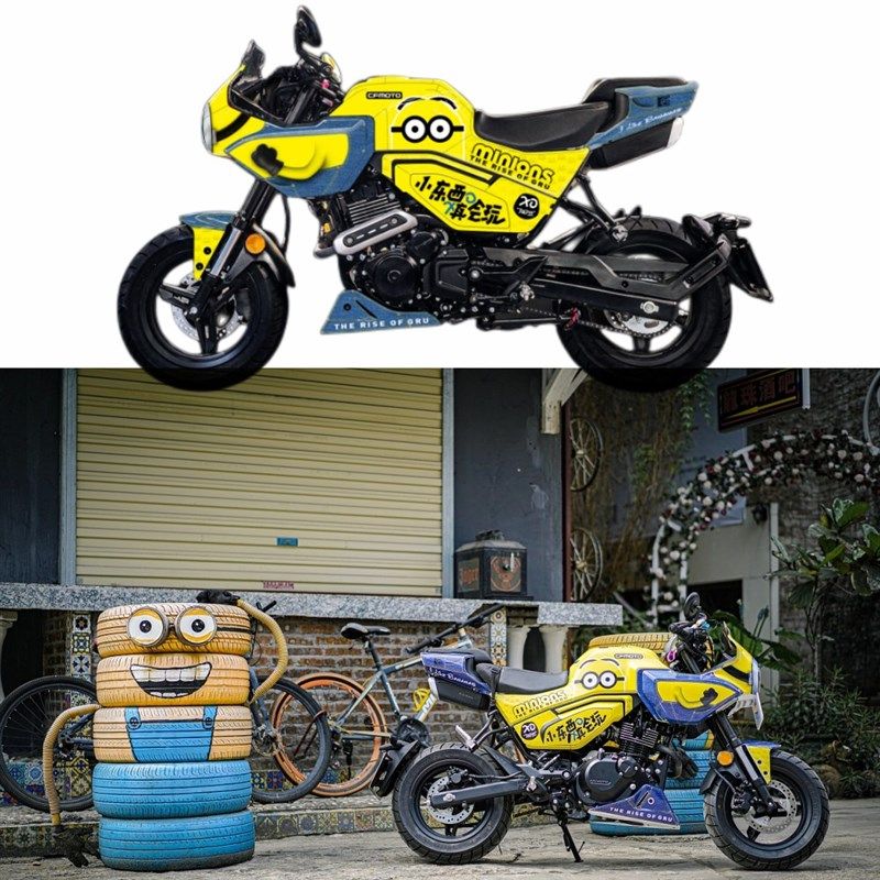 适用於春风XO狒狒赛车手贴纸防水改装机车全车贴个性创意车身版