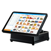 新蜜9816收银机一体机触摸屏收款 点餐机 机餐饮饭店奶茶称重扫码