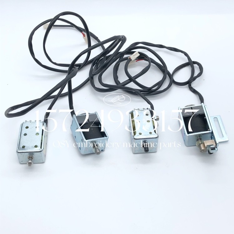 电脑绣花机配件锁线电磁铁面线夹持电磁铁高速机侧装后装优质