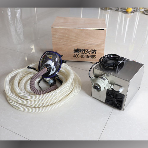 Ex防爆长管呼吸器 电动送风,单人 双人强制送风机便携式长管面罩