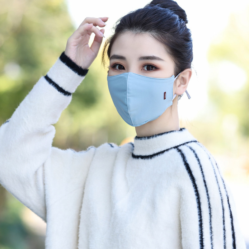 口罩男女冬天防风防寒保暖韩版时尚立体防尘透气黑色面罩春秋冬季