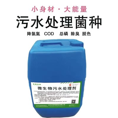 微生物污水处理剂好氧厌氧池生物膜活性污泥菌种医院生活废水处理
