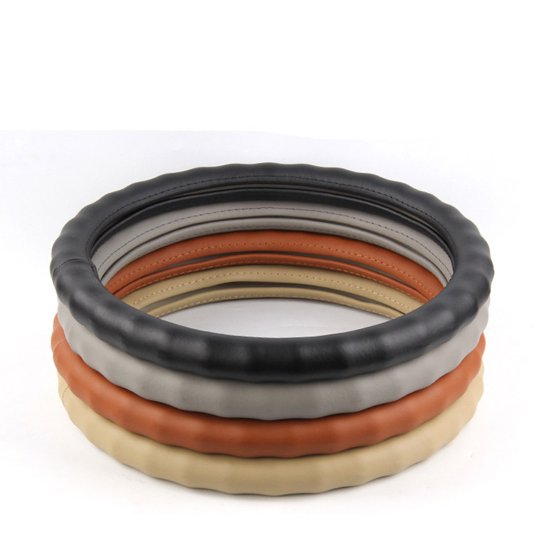 40 42 45 47 50cm大号汽车大货车卡车公交车大客车皮方向盘把套