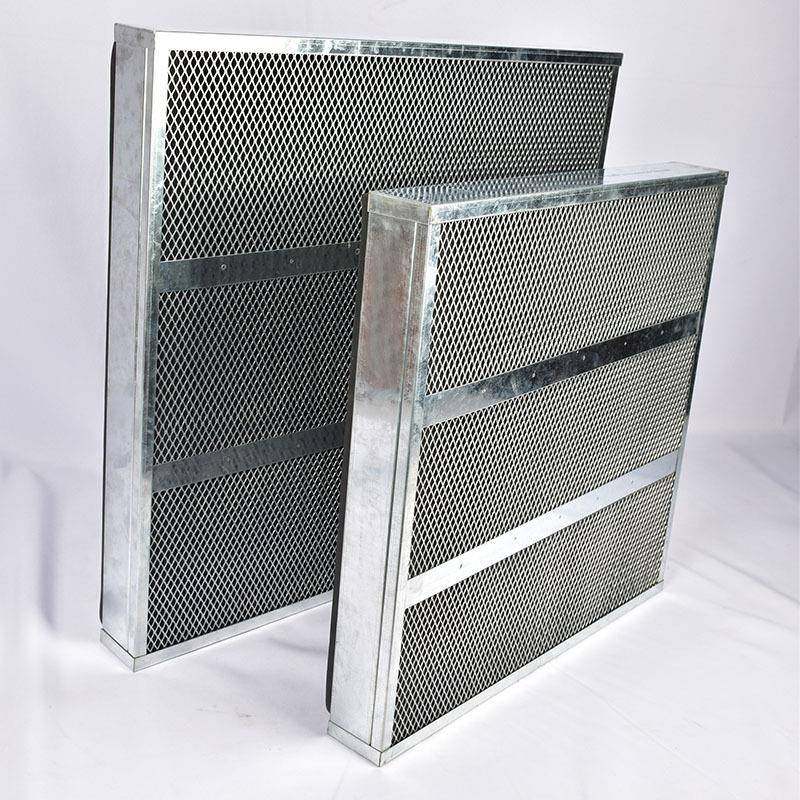 宇无品牌/恒板框空4气过滤高器温铝隔板304不锈钢外框H1无隔效板