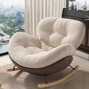 简约现代摇摇椅用阳客厅休闲躺椅卧室家午睡懒沙发椅可人躺JAT台
