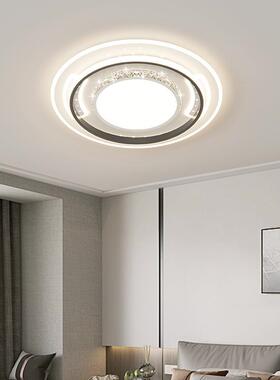 客2厅主灯025新款顶轻奢长方代形LED吸灯现卧室套餐组合智94245能