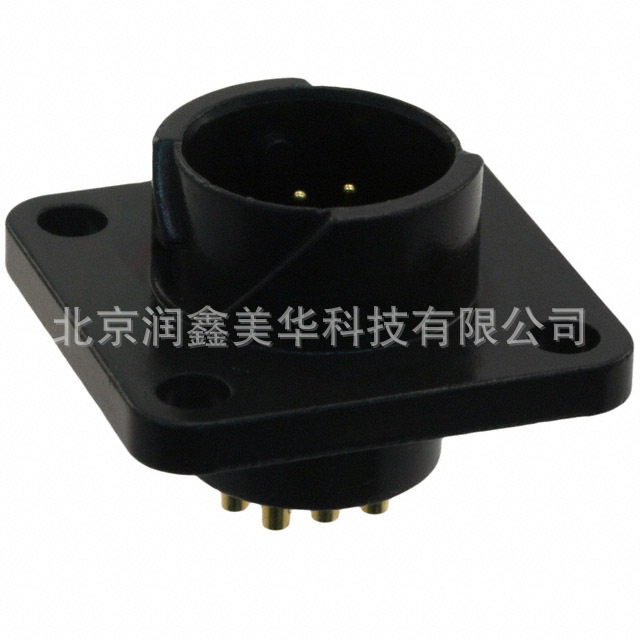 JAE圆形连接器公引脚IP67防水