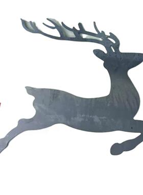 铁铁护艺配件大门庭院铁皮冲VMJ压铁花栏铁焊接装饰鹿熟铁鹿鹿板