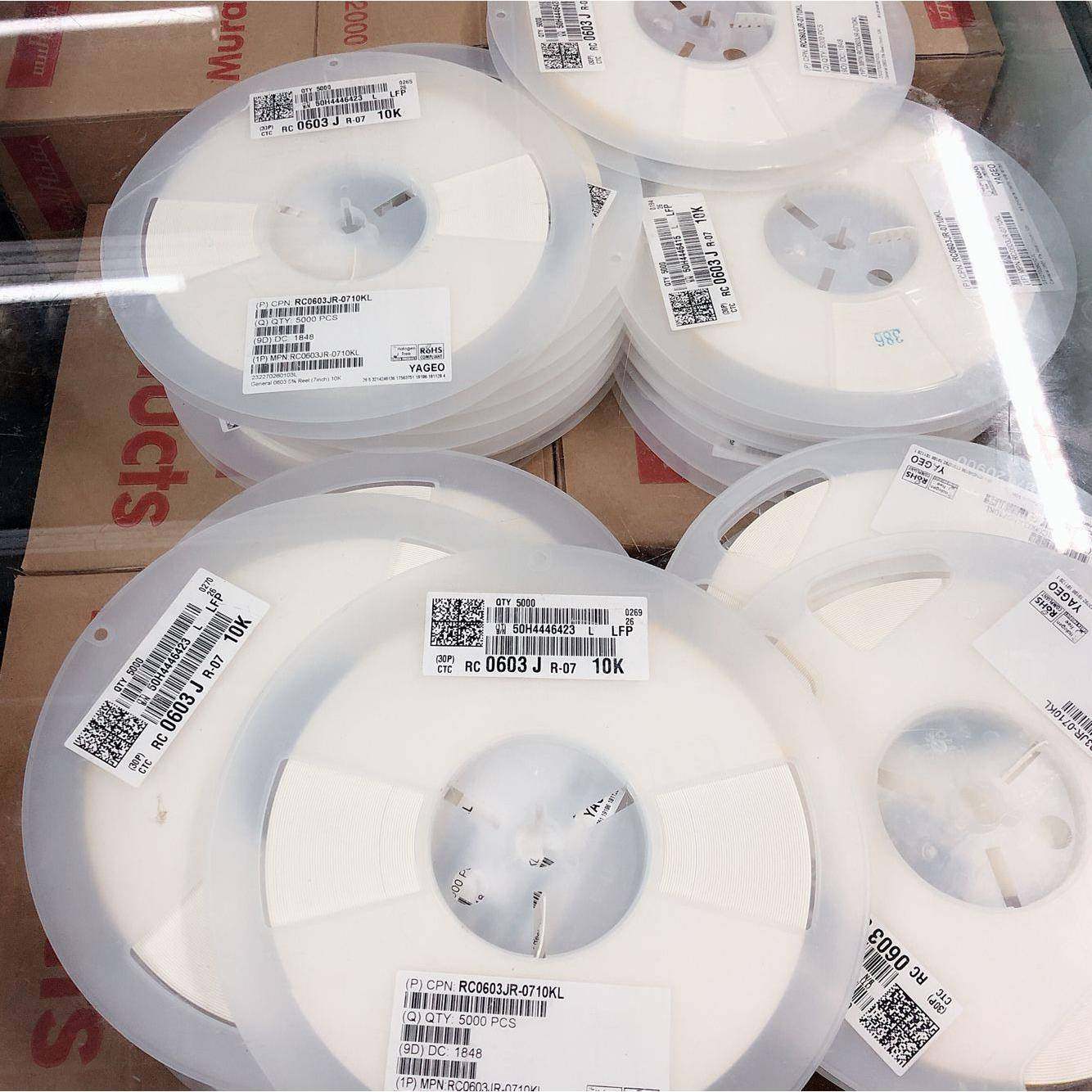 1206贴片电容1uF15)±020%5WZK0VY5V(1206F105M500NT盘/420元