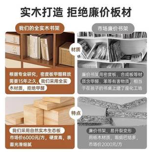 收纳柜实书柜储边物柜卧室沙发床柜餐边柜格BUT书子柜架落地置木