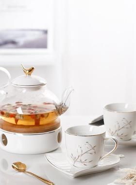 茶陶瓷创玻意花茶炉壶创意描KH-HCJ01金花壶套装璃温茶轻奢日式煮