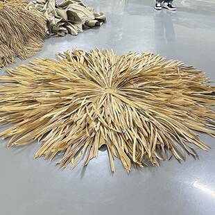 户外伞76稻草伞顶摆遮摊伞帘民宿仿真茅草帘阳顶庭院太伞景亭阳伞