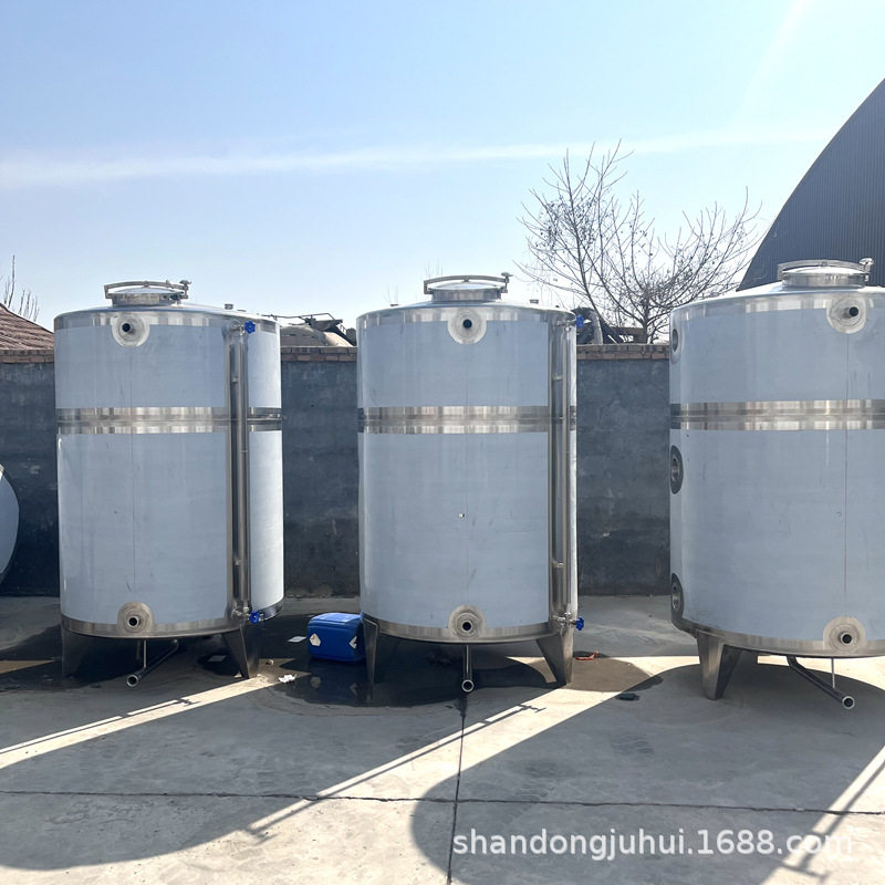 3立方无菌水储罐密封性好饮料加热保温罐不锈钢保温储水箱