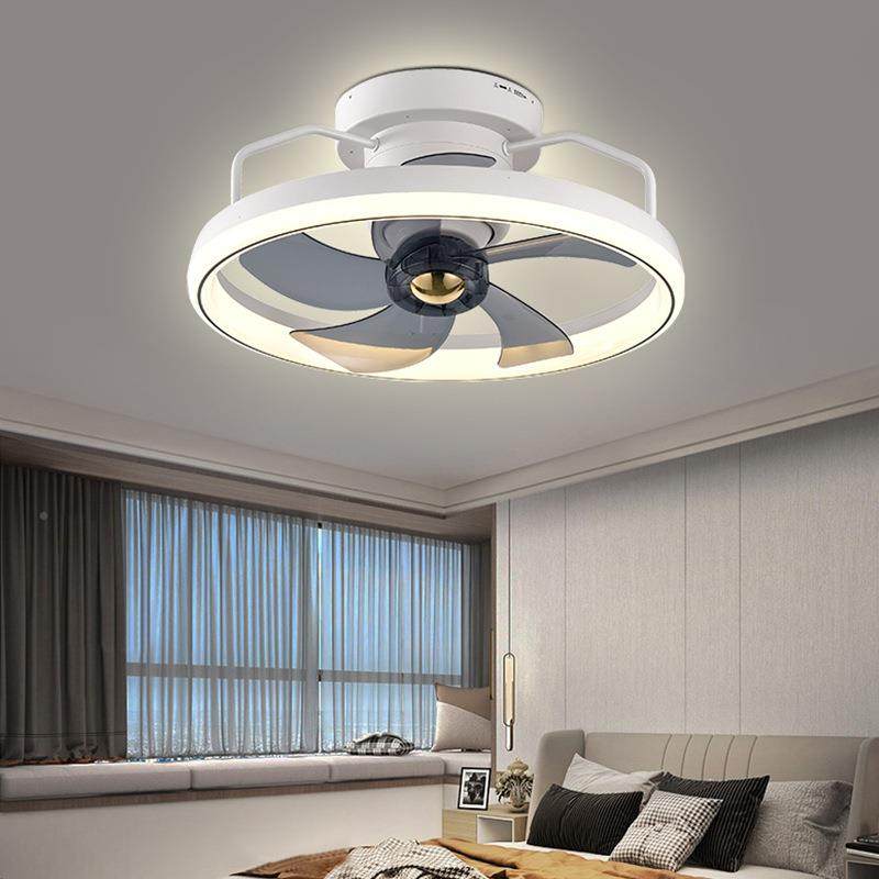 马逊风扇灯客厅大主灯6档229调亚LED风扇灯卧室速吸顶吊扇厅灯风