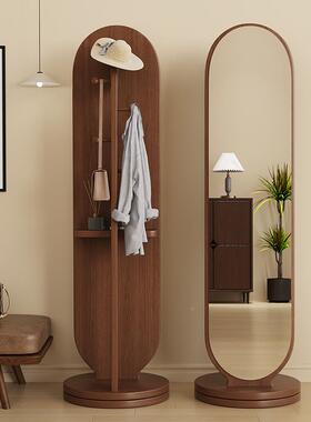 M*F98HT666旋带穿动衣镜全身落地镜家用卧室可移立式试衣镜转子挂