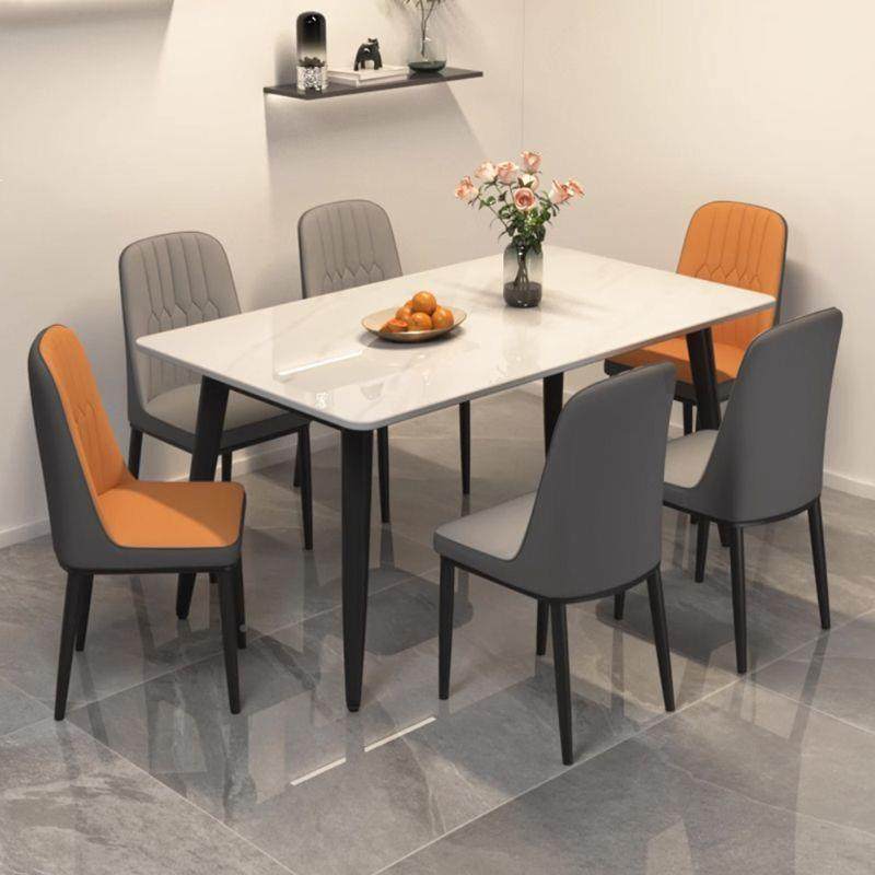 合岩板餐桌椅组家现用小型户加厚无品牌/饭桌代简约意式轻奢亮光,商业/办公家具,餐桌椅系列,淘宝优惠券,粉丝福利购,淘宝优惠卷