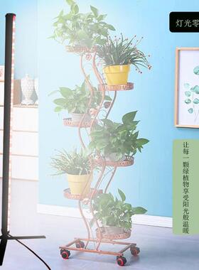 多植补物生长光灯全光谱4肉瓦LED2G11上色三脚支JAO架零浪0费植物