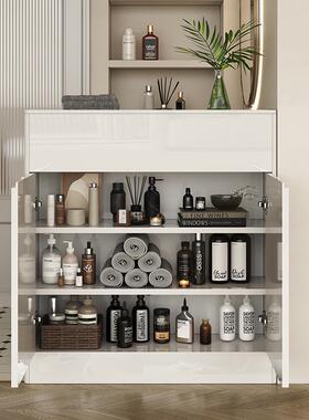 极简超薄半墙隔2断柜20ZG-73218洗手卫生间浴干湿分离室储收纳物