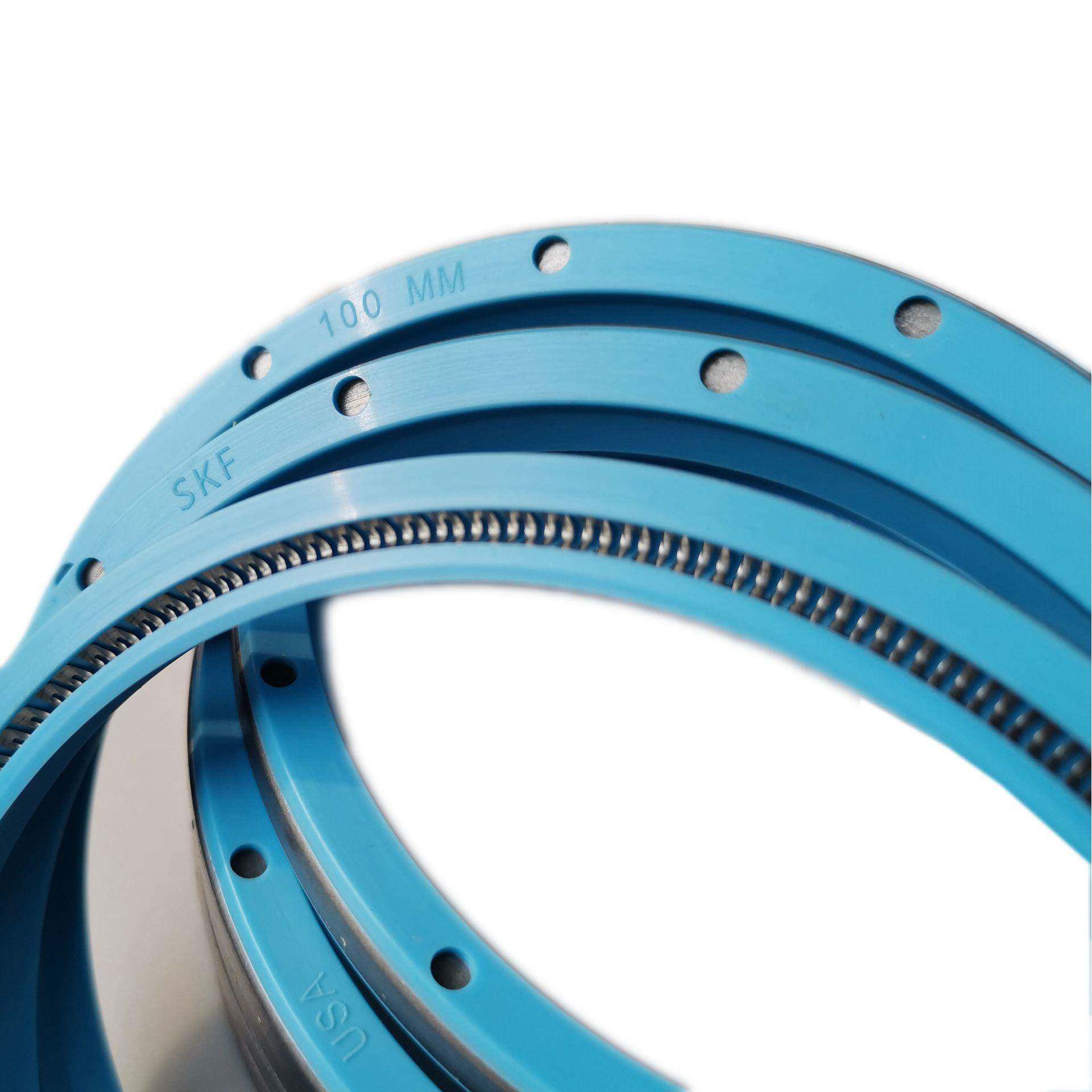 SK铁尘壳尘00*防114*8蓝色752聚氨酯AF防泵车挖机臂缸主油1缸