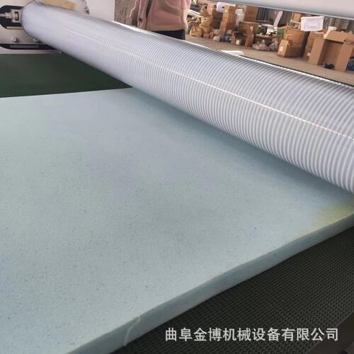 聚氨酯密度板百洁布涂胶机