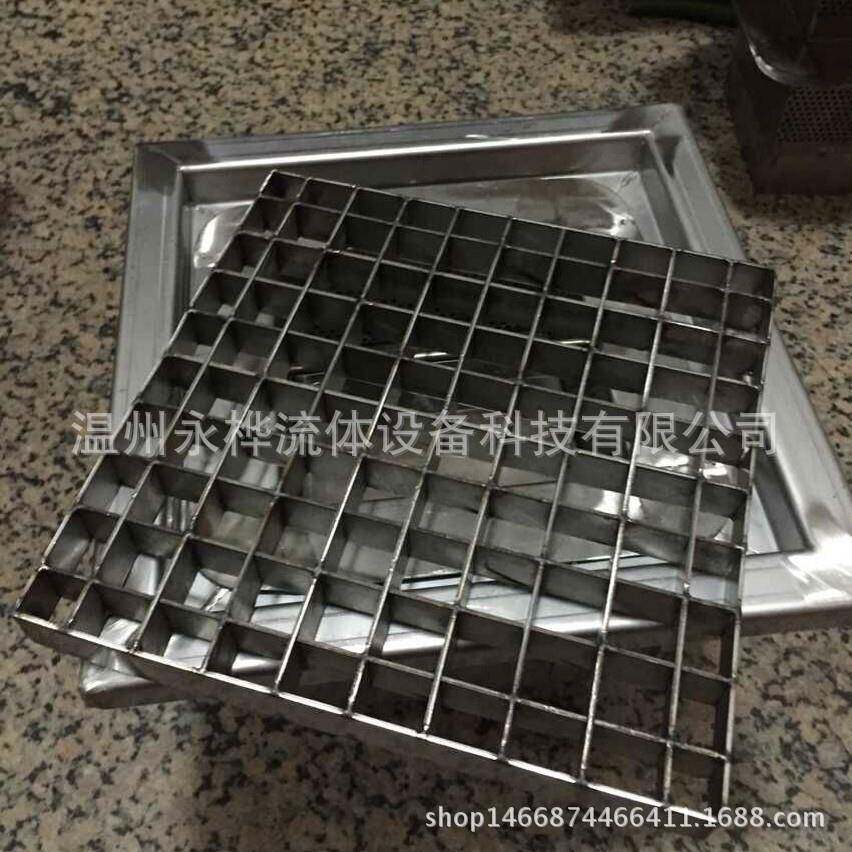 不锈300*300钢方形地300*300漏防法式臭地漏工业地漏工厂车间防臭