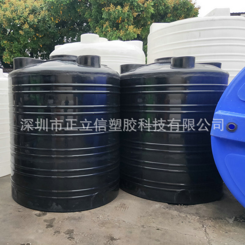 500L圆形立式塑料水箱车载运输