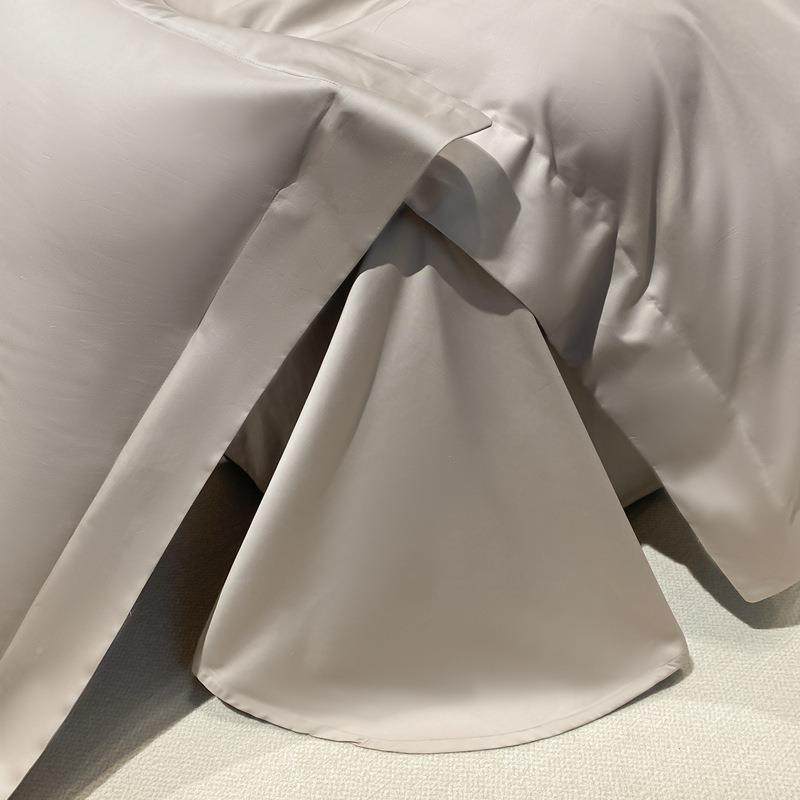 FI棉LNVI24R1O轻奢A类母婴长绒棉纯四O件套全棉00支纯色床上用品