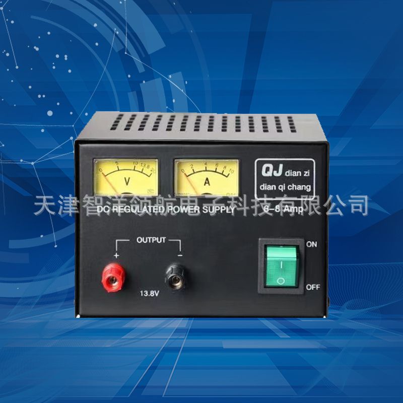 船用稳压器交直两用稳压电源求精QJ1806输入220V/24V出13.8V 6~8A