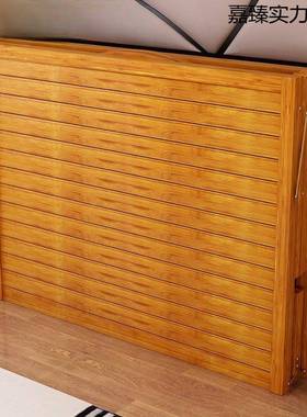 可折叠加床双人床出租屋夏季便携床家竹床用耐用午休天AHV竹夏凉