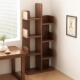 实木靠落地书书架置物简易家用TUF客厅卧室墙花架架简约创意树形