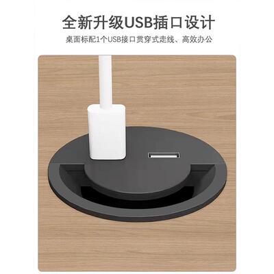 职员办公桌子办公室简ZYZ-0039现代公财约务四人位办桌位员工工卡