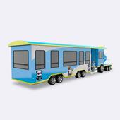 商业售景区移动商街铺货443车场移动商铺打卡网红街美食车商街景