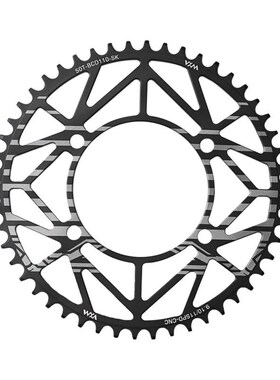 VXM公路车四爪110BCD-36T38T42T50T58T正负齿4孔盘片改装单速牙盘