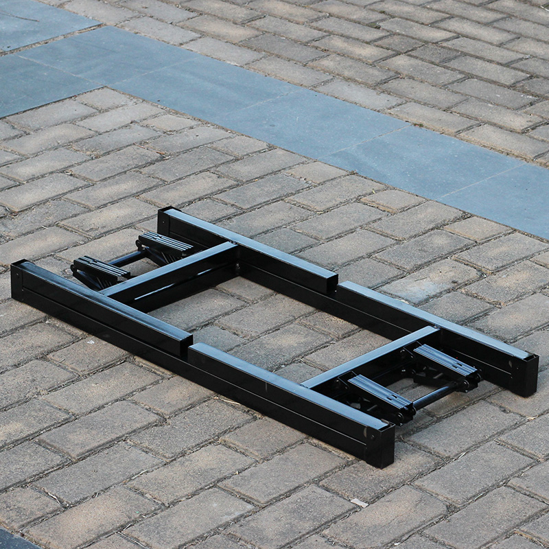 桌子脚家用可折叠桌腿支架桌子支架矮桌腿折叠桌架子桌腿方桌架子