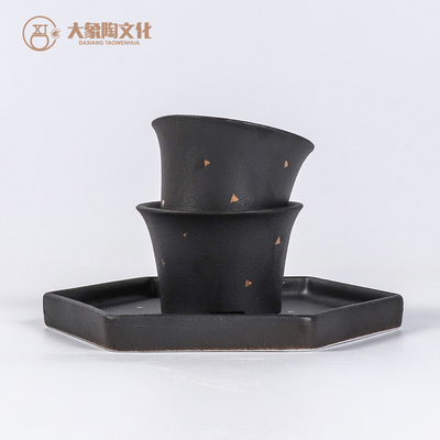 敞口茶盏陶艺陶瓷石膏注浆模具泥浆灌浆成型定制小茶杯大象陶文化